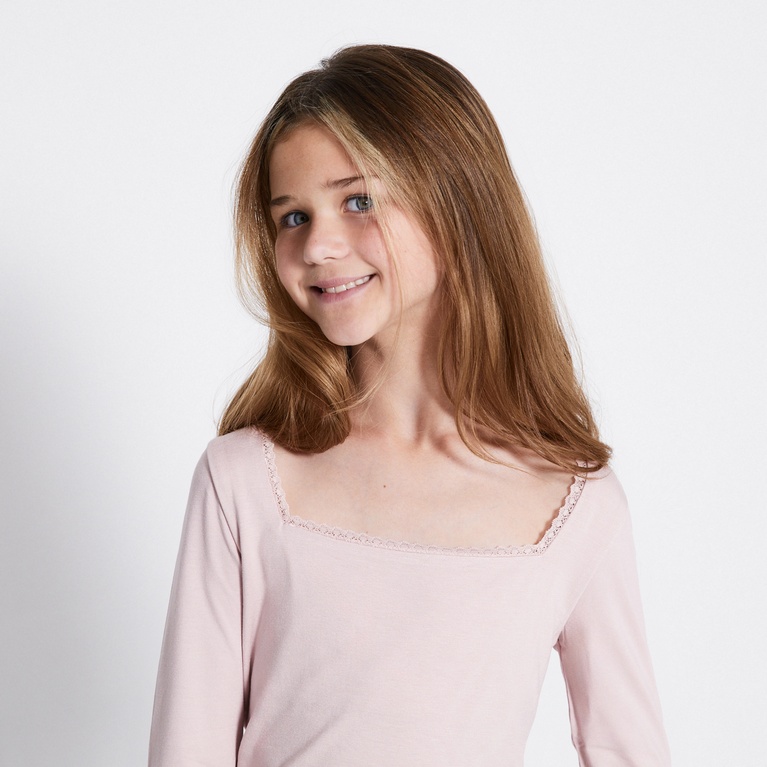Long sleeve lace top "Agda"